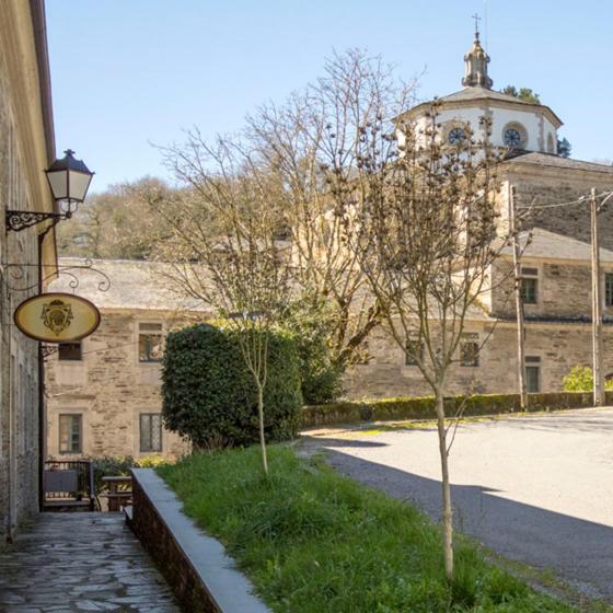 Hospederia Externa Del Monasterio Hotel Samos Luaran gambar